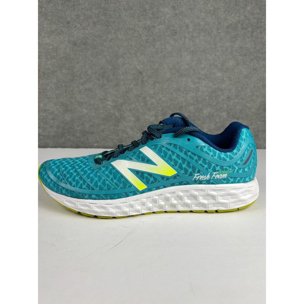 New Balance Fresh Foam Boracay Running Shoes 10 Blue Yellow W980BB2 - Picture 8 of 16